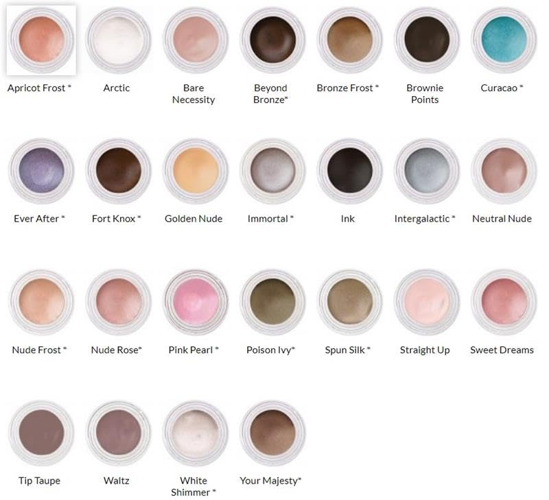 Jolie Waterproof Indelible Creme Eye Shadow 3g (Nude Rose)