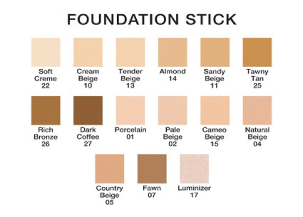 Creamy Conditioning Foundation Stick Buildable Coverage Hypoallergenic (Almond)