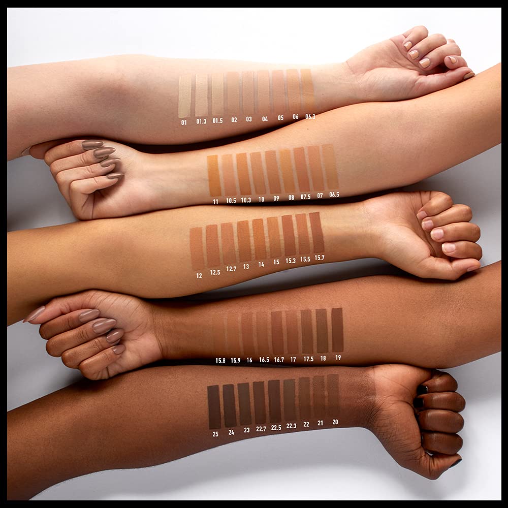 NYX PROFESSIONAL MAKEUP Can't Stop Won't Stop Foundation, 24h Full Coverage Matte Finish - Pale