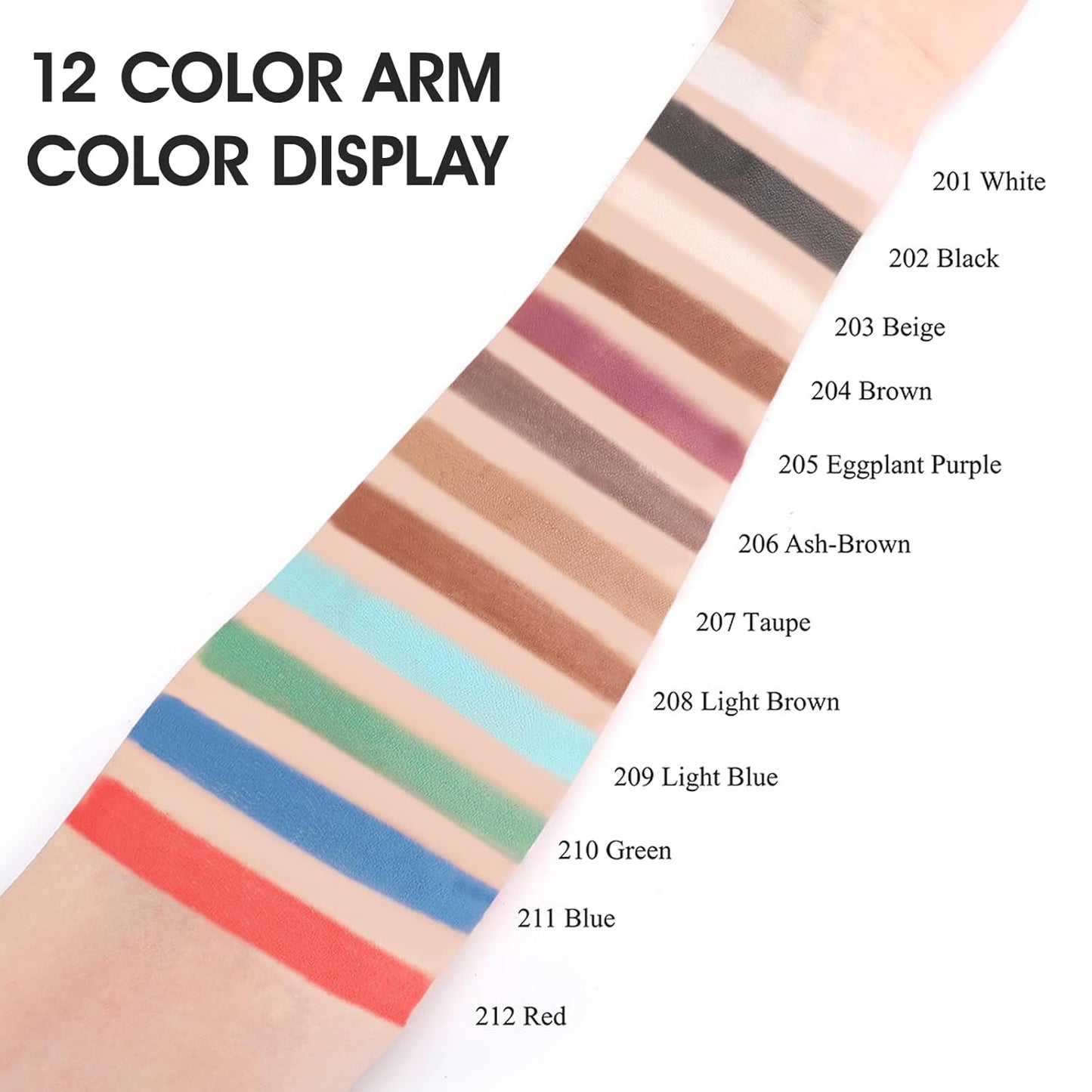Single Brown Eyeshadow - Matte Brown Eye Shadow Palette - Blendable, Long Lasting, High Pigment Eye Makeup - Halloween Face & Body Paint