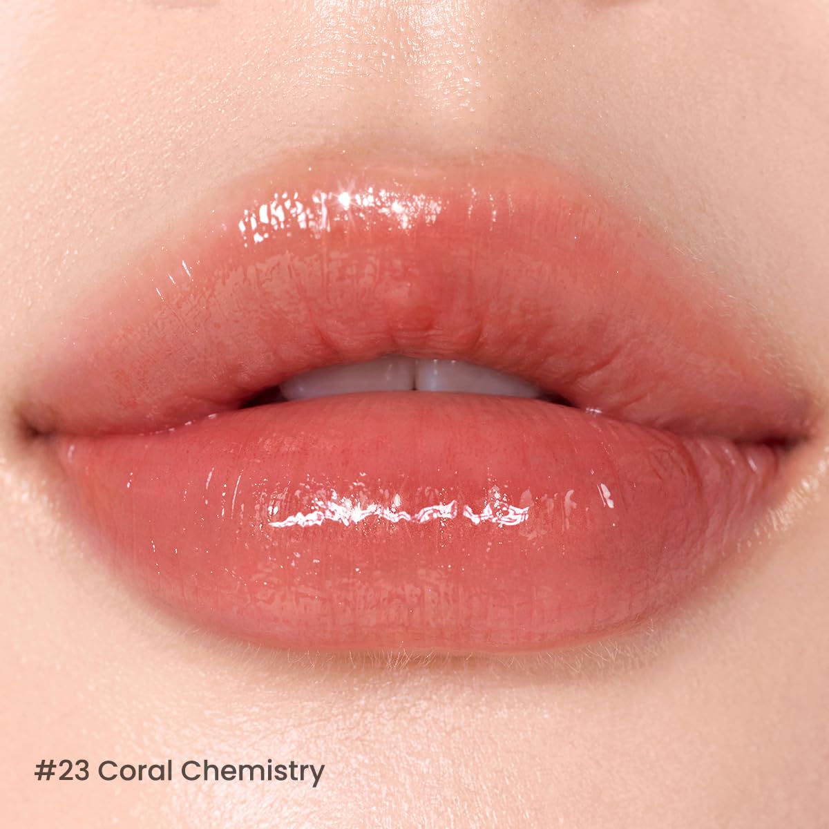 Peripera Ink Mood Glowy Tint | Lip-Plumping, Naturally Moisturizing, Lightweight, Glow-Boosting, Long-Lasting, Comfortable, Non-Sticky, No White Film (023 CORAL CHEMISTRY (LUCKY LOTTERY))
