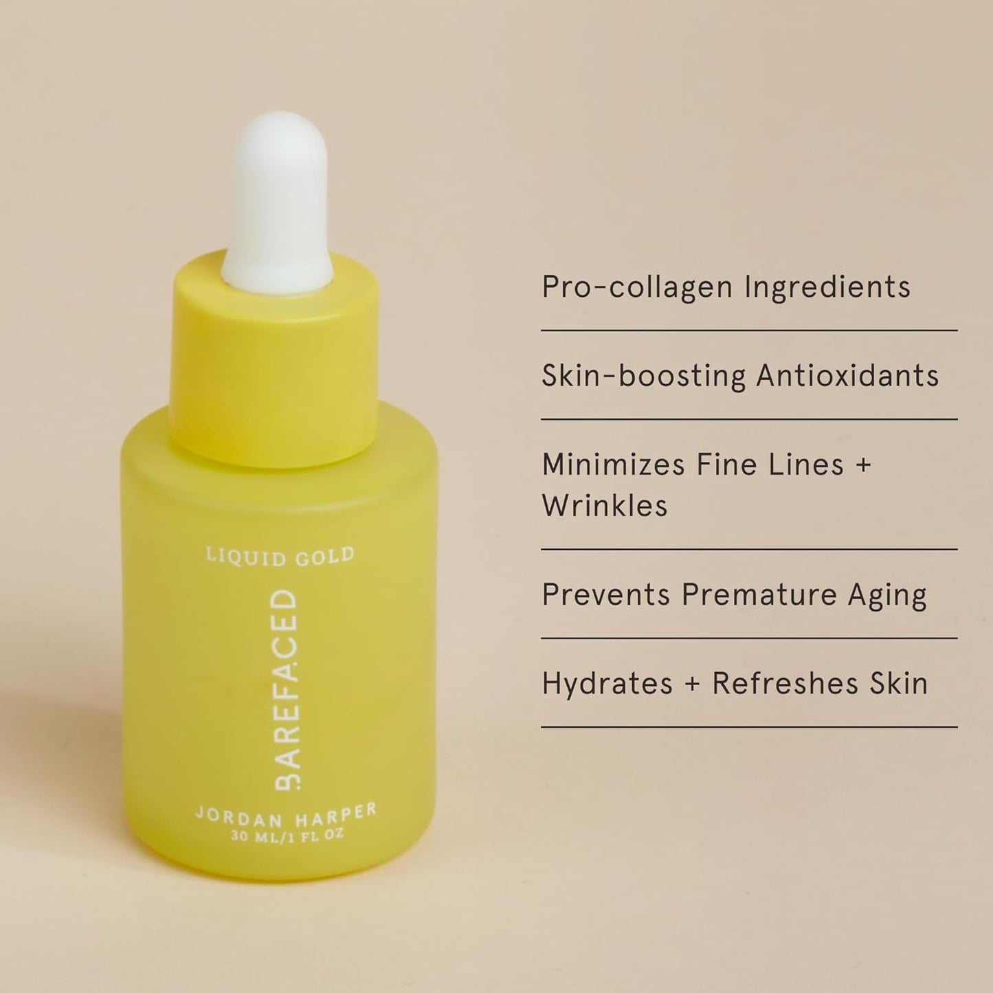 Barefaced Serum Duo - RetinAL & Liquid Gold to Hydrate, Even Skin Tone, & Reduce Signs of Aging