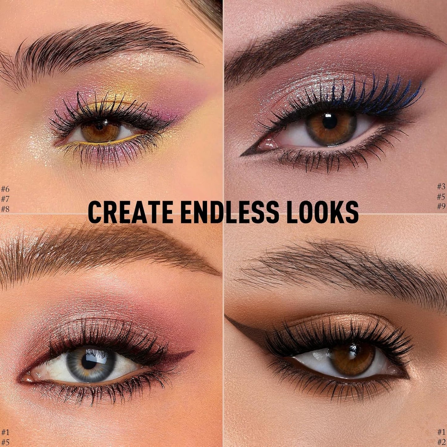 Eyeshadow Stick Waterproof Cream Eye Shadow Pencil Long-Lasting Crease-Proof Shimmer Glitter Eyeshadow Crayon Smooth High Pigmented Highlighter Neutral Eye Shadow Liner Makeup, 1 CARAMEL