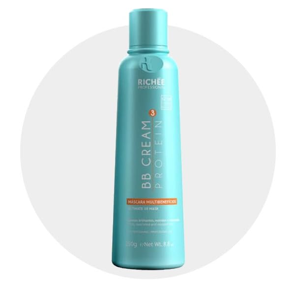 Richée Professional | Liso BB Cream Kit | Pure Active Ingredients And Extraordinary Shine | (3x) 250 ml / 8.4 fl.oz.