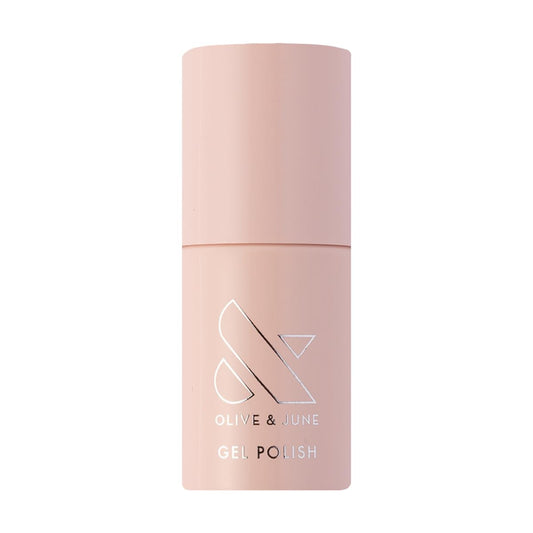 Olive & June Gel Polish | UV LED Nail Lamp Needed | Long Lasting Formula | Up to 21 Days of Wear | Damage-Free Removal | Salon-Quality Manicure at Home | The Queen Takes Her Tea with Milk Sheer Mauve