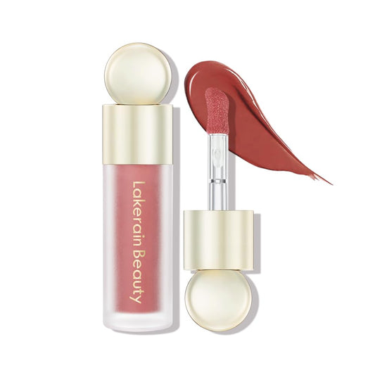 Liquid Blush For Cheeks, Soft Velvet Cream Blush Face Blush Makeup, Pink Blush Red Blush Skin Tint, Natural-Looking Matte Finish Makeup Blush Stick, Waterproof&Long Lasting Dewy Cheek Tint, Moisturizing&Lightweight Blendable Feel Blush Makeup (4#)