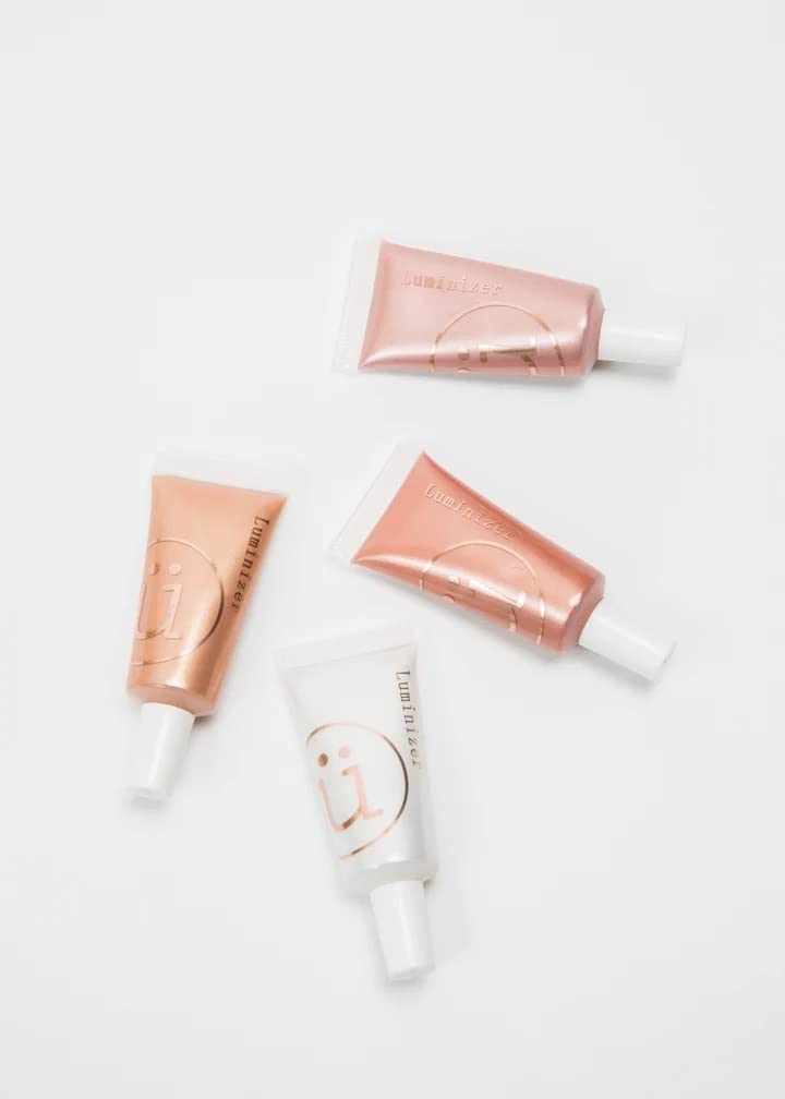 M2U NYC Liquid Highlighter Makeup, Luminizer Pearl, Shimmer And Shine, Ultra-Smooth Radiant Illuminator For Face Cheekbone Body Glow Illuminating (Pearl-Moon)