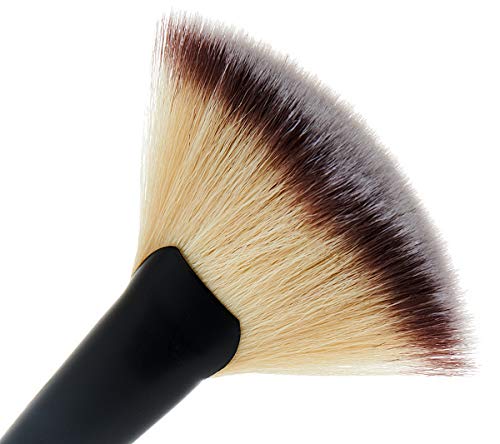 EVE PEARL Blush Trio Blush Palette Long Lasting Skincare Makeup And Dual 204 Fan Highlighter Hypoallergenic Brush Set Make up Kit- Sweet Cheeks