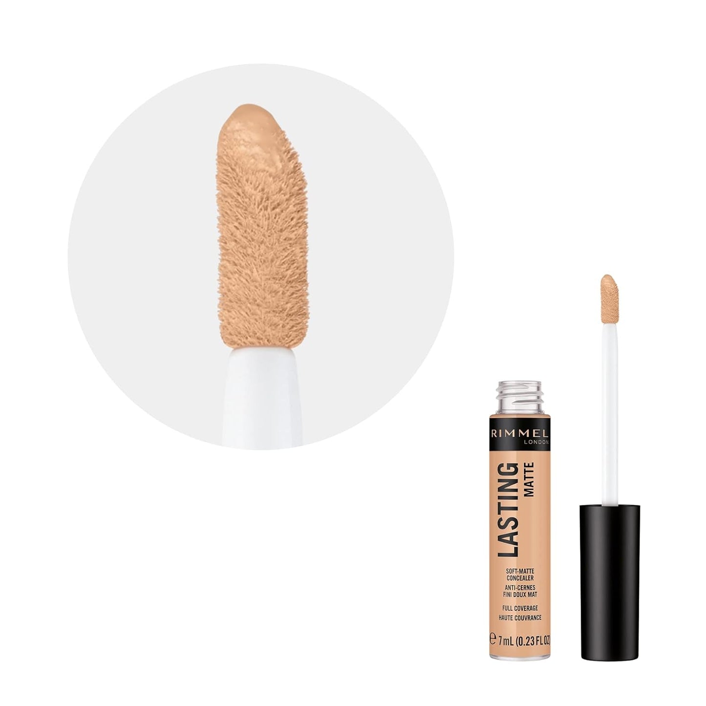 Rimmel Lasting Matte Concealer, Classic Beige, 7 ml