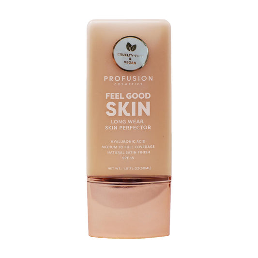 Profusion Cosmetics Lightweight Liquid Foundation for a Flawless and Elegant Radiance, Breathable Makeup for Improves Uneven Skin Tone, Cruelty-Free - Light 1