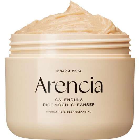 Calendula Rice Mochi Fresh Cleanser - Moisturizing, Brightening & Deep-Cleansing (4.23oz)