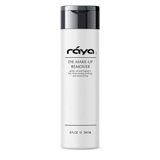 Raya Eye Make-Up Remover 8 oz (105) | Oil-Free, Make-Up Removing Cleansing Fluid | Gently Removes Non-Water-Proof Mascara | Great For Sensitive Skin