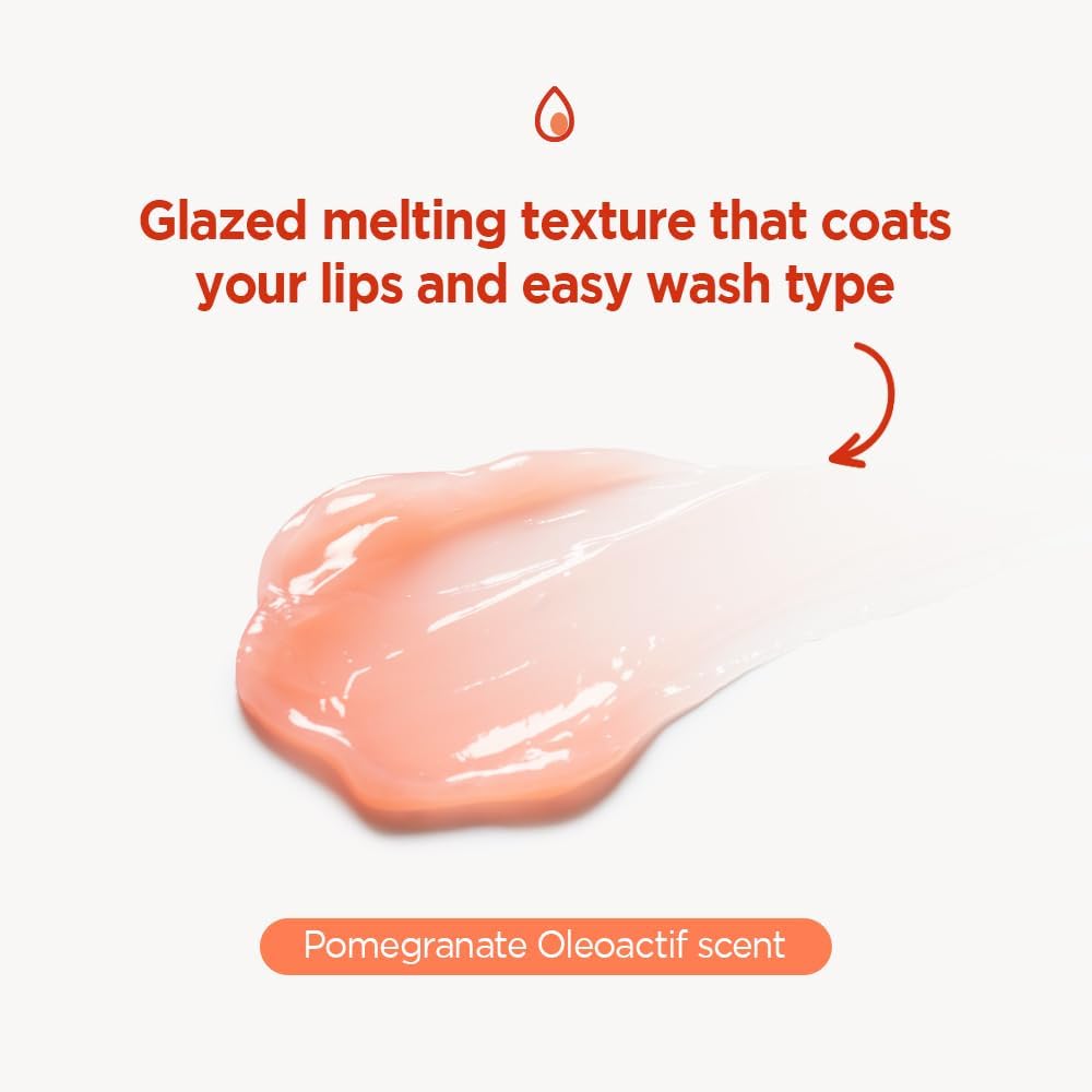 Vita Glazed Lip Mask 20ml / 109.5g, Super moisturizing night lip care, glazed and easy washable texture that melts into lips