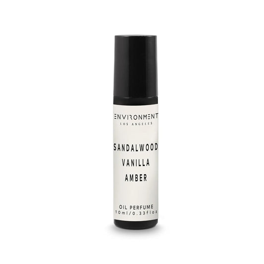 ENVIRONMENT Inspired by 5-Star Hotels HCS 10ml Roll-on Perfume (Sandalwood | Vanilla | Amber) Body Oil Fragrance, Roll On Oil, Body Fragrance for Women & Men, Luxury Scents, Vegan & Cruelty-Free
