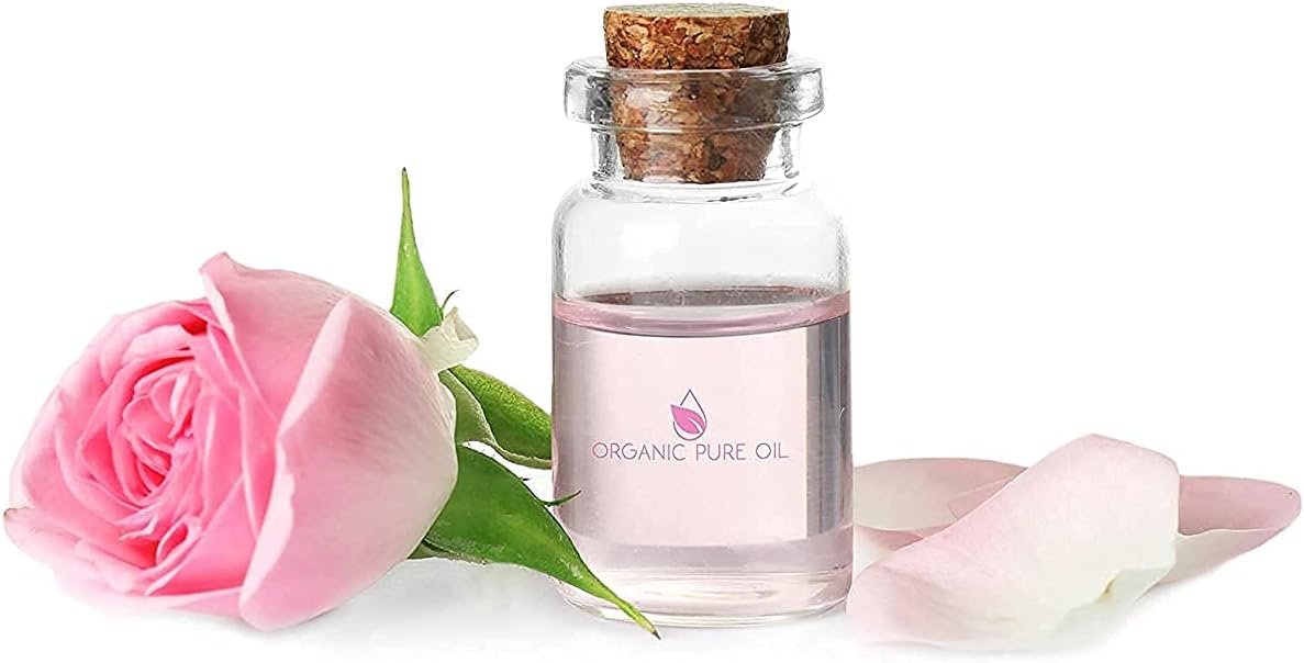 Rosewater Glycerin Mist Toner Bulk Spray Facial Body Floral Cleanser 100% Pure Rose Hydrosol Vegetable Glycerine Moisturizing Cleansing Toning Mix Face Skin Hair Body - Packaging May Vary (32 Ounces)