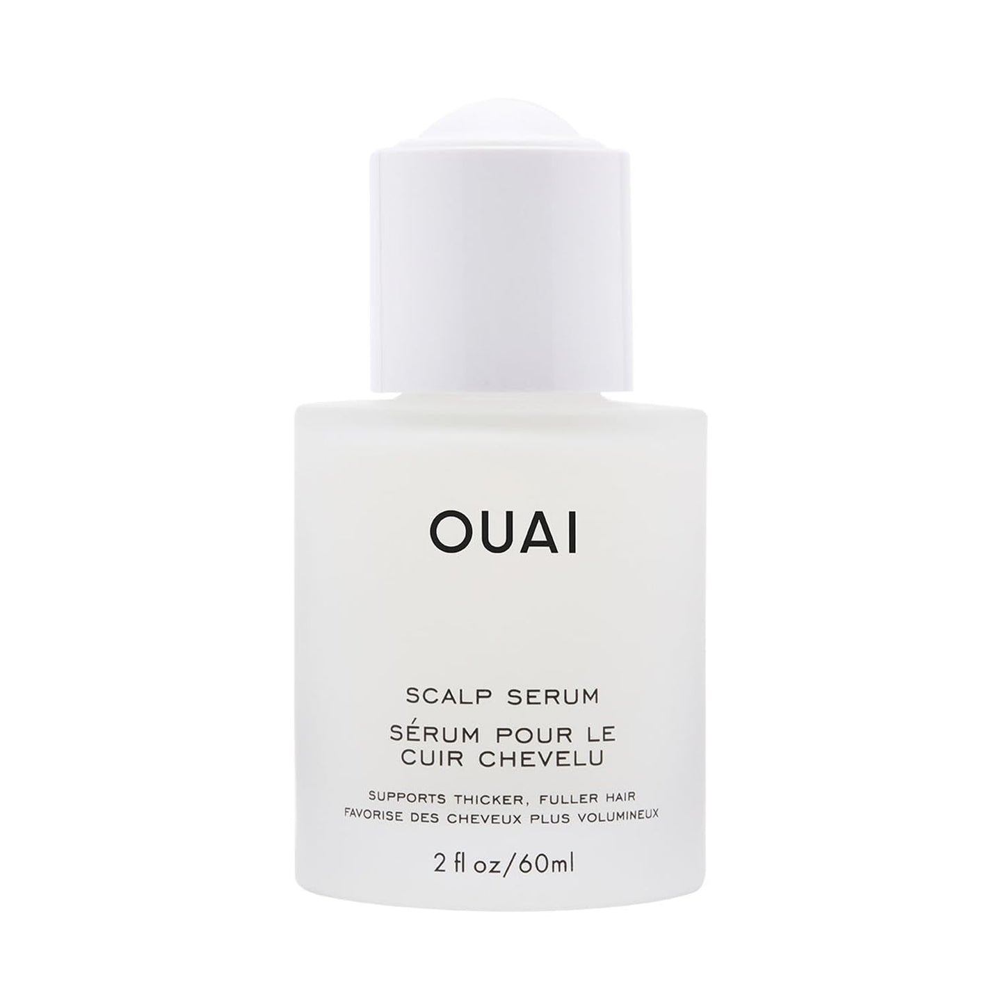 OUAI Scalp Serum - Balancing Hair Serum with Red Clover Extract, Siberian Ginseng and Peptides for Thicker and Fuller-Looking Hair - Paraben, Phthalate and Sulfate Free Scalp Care (2 Fl Oz)