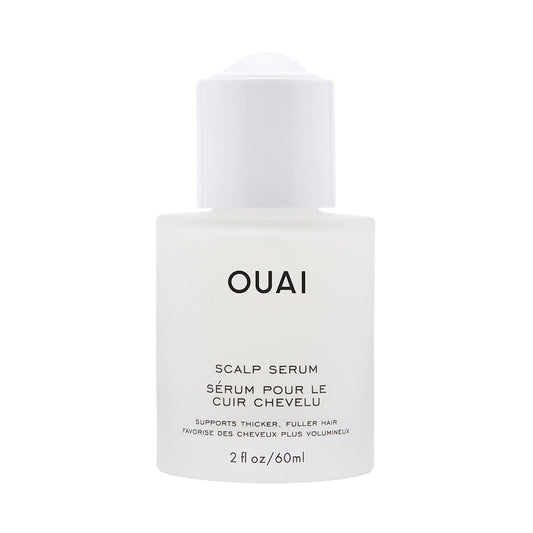 OUAI Scalp Serum - Balancing Hair Serum with Red Clover Extract, Siberian Ginseng and Peptides for Thicker and Fuller-Looking Hair - Paraben, Phthalate and Sulfate Free Scalp Care (2 Fl Oz)