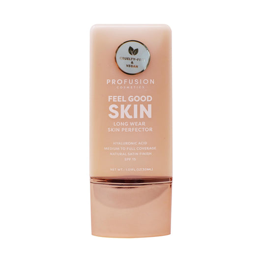 Profusion Cosmetics Lightweight Liquid Foundation for a Flawless and Elegant Radiance, Breathable Makeup for Improves Uneven Skin Tone, Cruelty-Free - Fair 3