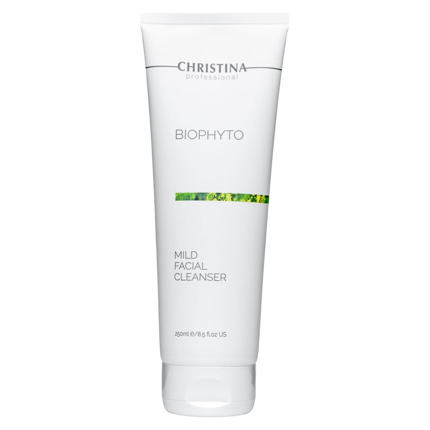 '-CHRISTINA- Biophyto Mild Facial Cleanser with Green Tea and Cucumber Extracts - 250 ml - Soapless Gentle Face Wash and Daily Facial Cleanser for All Skin Types