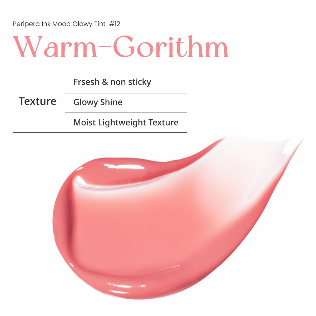 Peripera Ink Mood Glowy Tint (012 WARM-GORITHM)