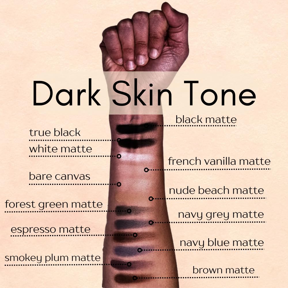 Smokey Plum Dark Purple Violet Brown Matte Opaque Pressed Powder Single Eyeshadow; Talc, Paraben & Cruelty Free
