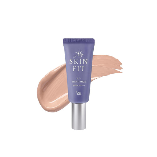 My Skin Fit BB Cream, Light Beige, Anti-Aging Adenosine & Collagen Booster, 0.67 fl.oz