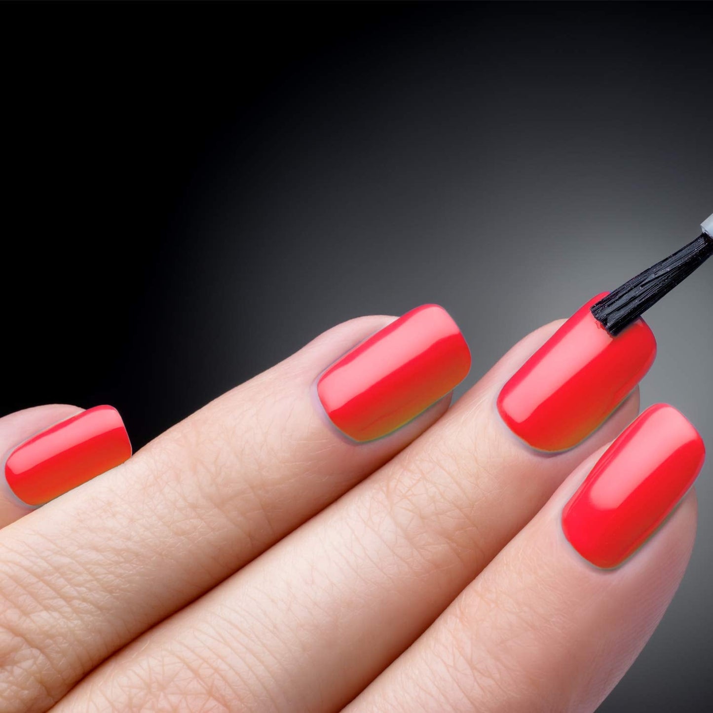 Karma Organic Nail Polish - Quick Dry Nail Lacquer, Non-Toxic, Vegan, and Cruelty-Free Nail Paint Art for Adults & Kids - (Lucy Red, 0.43 fl oz.)