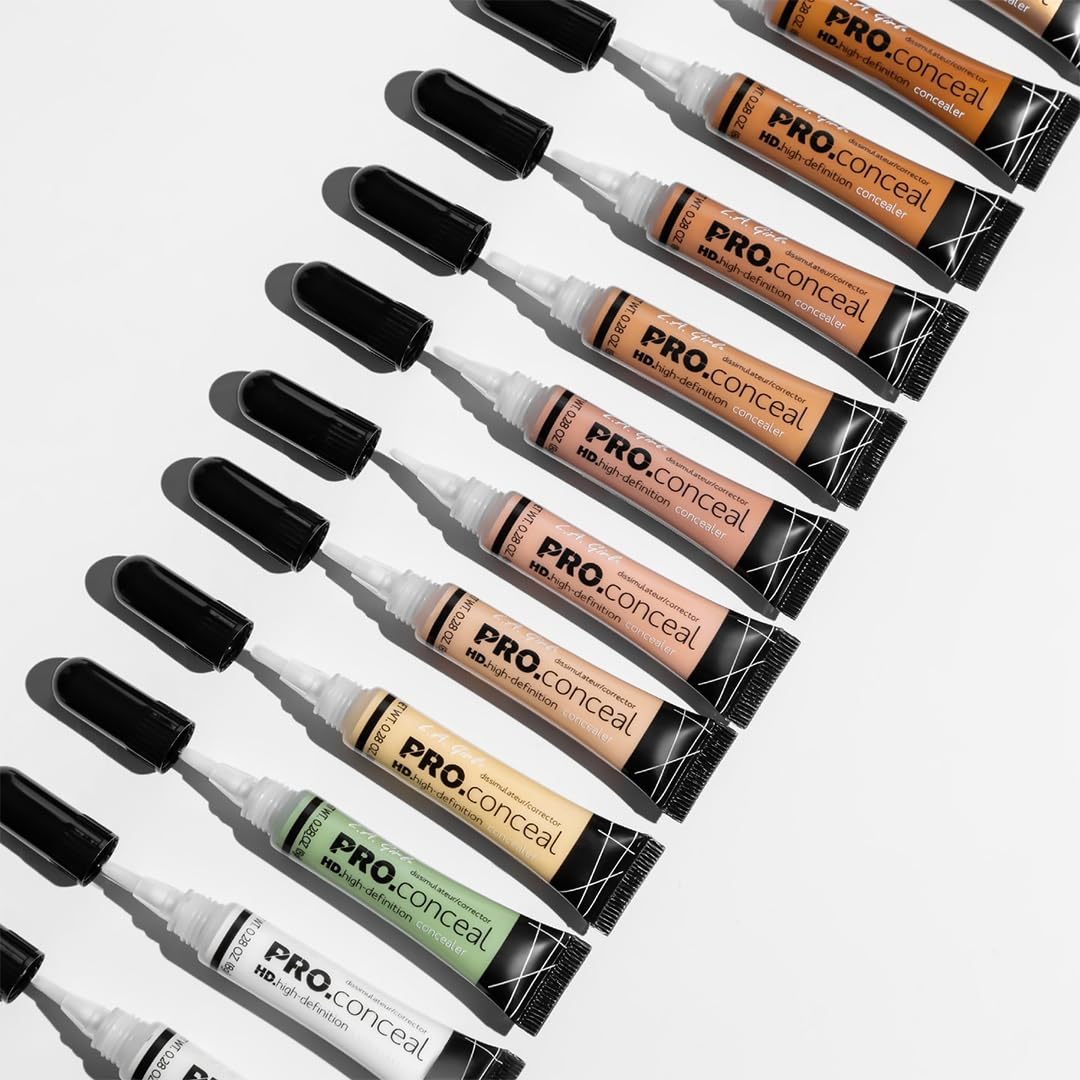 L.A. Girl Pro Conceal HD Concealer, Yellow Corrector, 0.28 Ounce