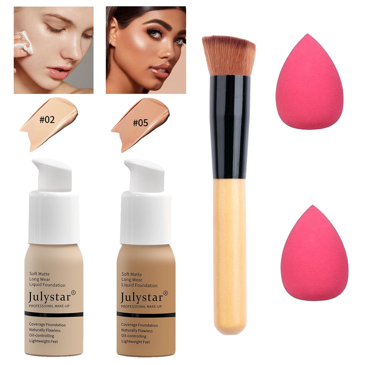 Makeup Kit for Women Full Kit, All in One Makeup Gift Set, Make up Kits for Beginners and Professionals - Eyeshadow Palette, Liquid Lipstick, Mascara, Blush, Eyeliner, Foundation, Brush