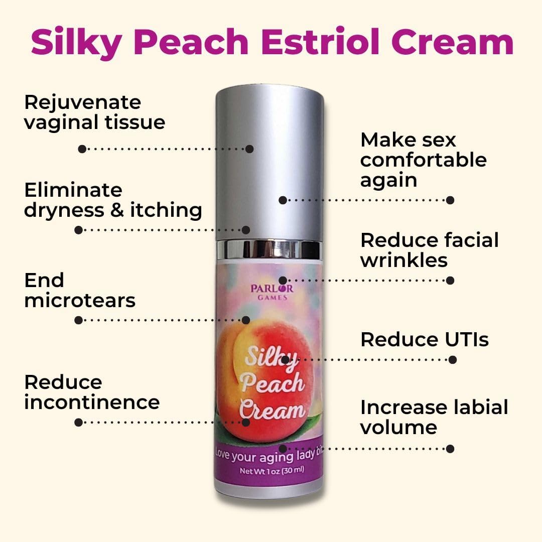 Menopause Rebalancing Bundle: Silky Peach Estriol Cream & Vibrant Third Progesterone Cream for Women. Bioidentical Estrogen & Progesterone for Hot Flashes, Vaginal Dryness, Sleep Issues & Brain Fog
