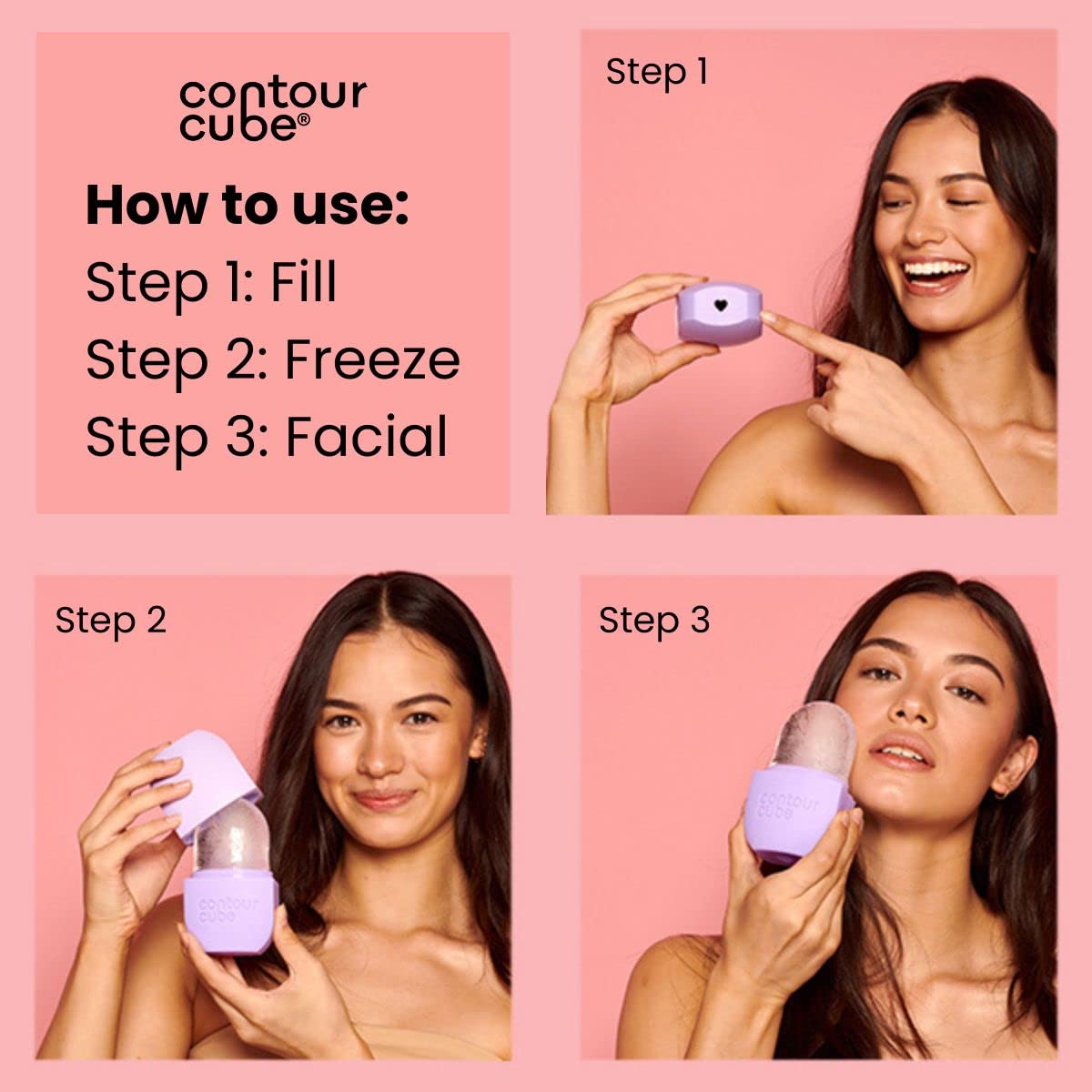Contour Cube Mini (Peach)