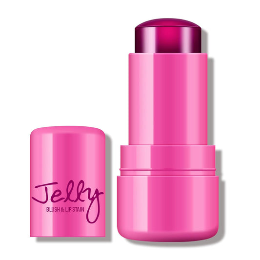 KYDA Water Jelly Tint Blush, Berry, Jelly Tinted Makeup Stick, for Lips and Cheek Stain, Buildable Watercolor Finish, Lasting Moisturising