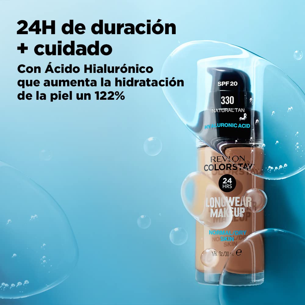 Revlon Colorstay SPF 20 Makeup Foundation for Normal/Dry Skin, True Beige, 1 Ounce