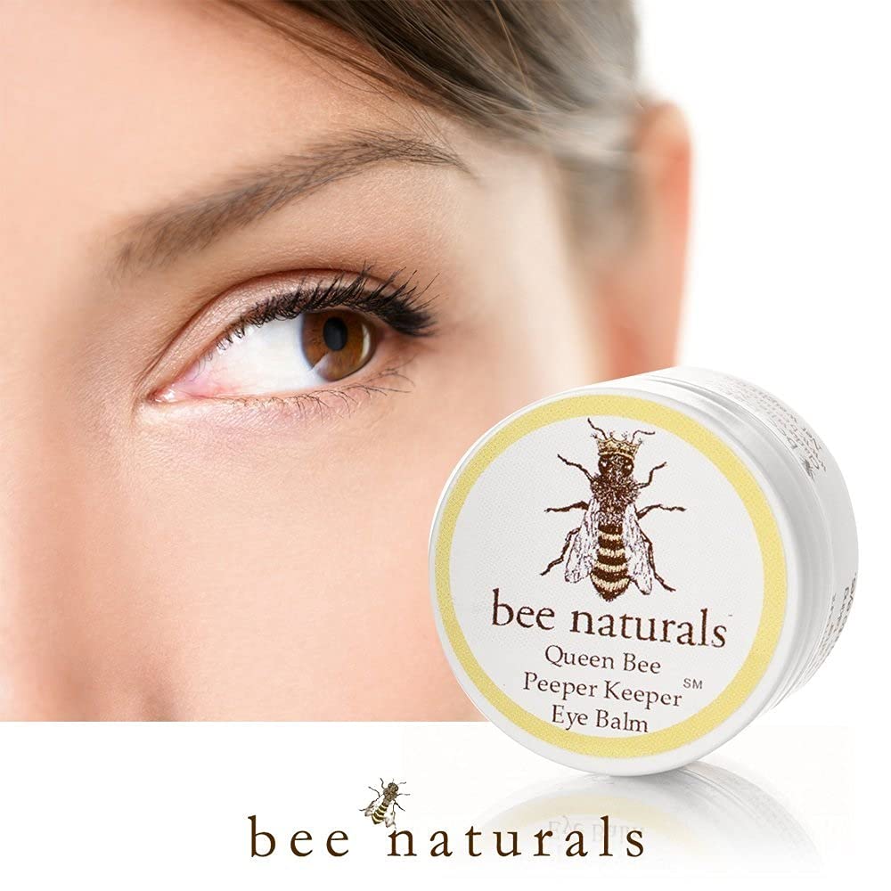Queen Eye Balm Duo - Peeper Keeper - 2 Pack Gift Set - Soothes & Moisturizes with Vitamin E & 10 Natural Oils - Helps Diminish Crowsfeet, Wrinkles & Fine Lines