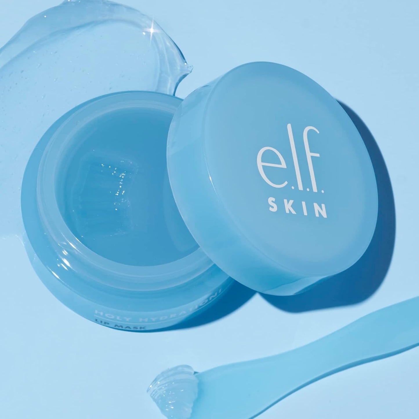 e.l.f. SKIN Holy Hydration! Lip Mask, Hydrating Lip Mask For A Softer & Smoother Pout, Infused With Hyaluronic Acid, Non-Sticky, Vegan & Cruelty-Free (Pack of 2)