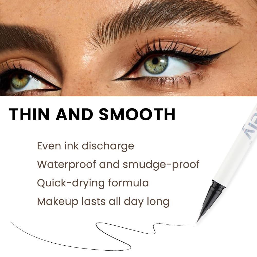 evpct Eyebrow Stencils Kit for Women Shaping, Eyebrow Shaper Makeup Kit, Eye Brow Stencil Shaper Tinting kits for Women, with Eyeliner, Eyebrows Pencil, Pomade, Brush and 10 Stencils, 05# SOFT BROWN