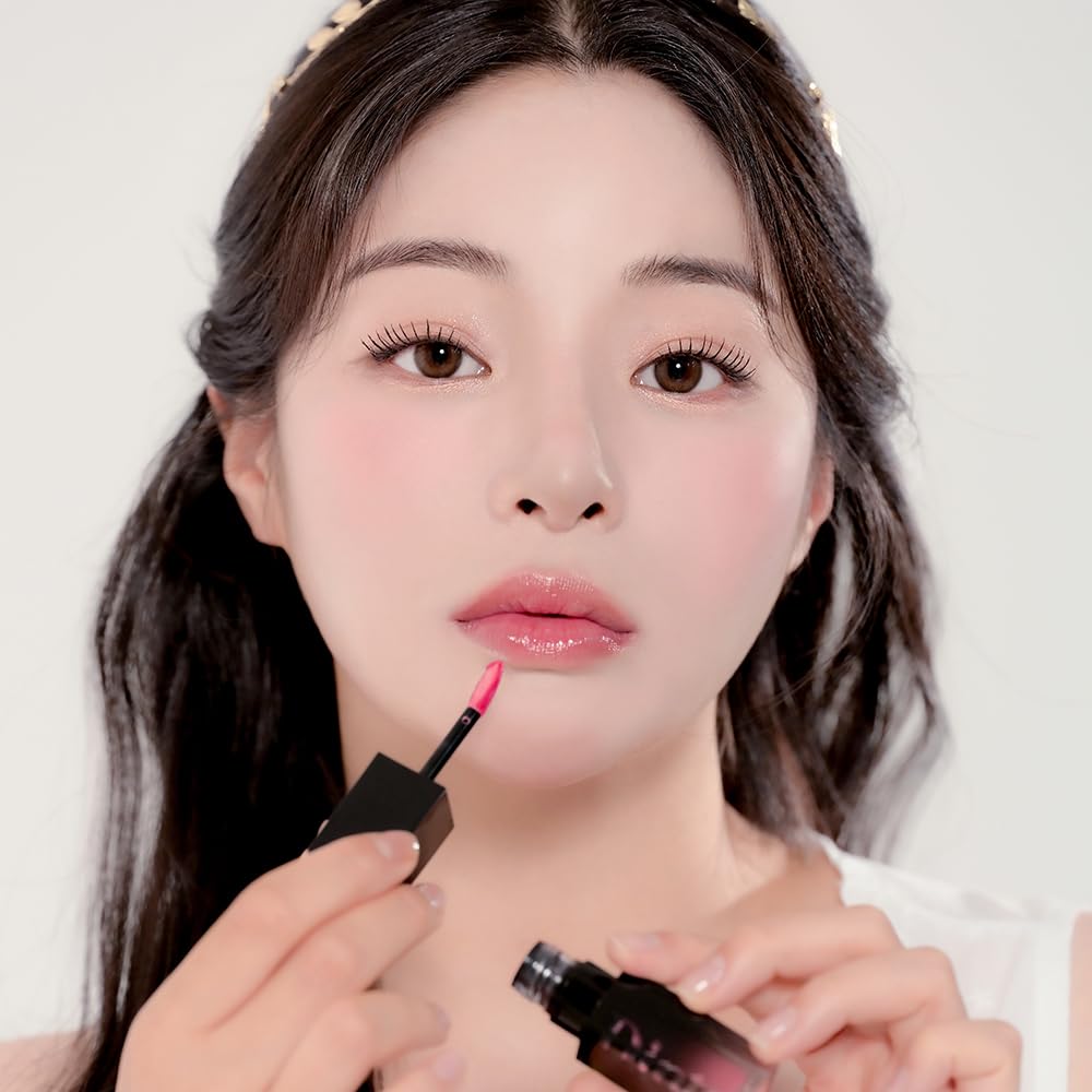 DINTO Blur-Glowy Lip Tint 217 Pax Romana - Glossy Finish, Hydrating, Long Lasting, Lightweight Texture, Non-Sticky, Vegan & Cruelty-Free (30 colors)