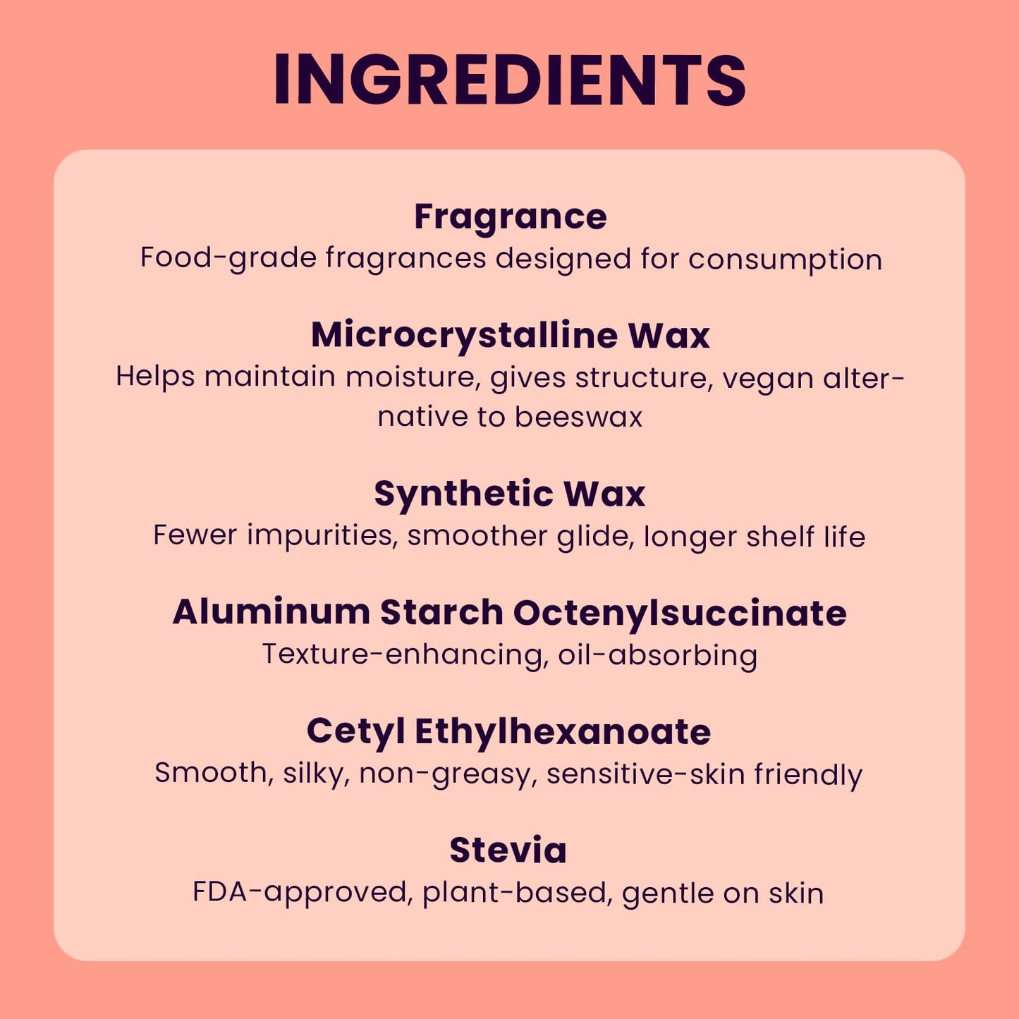 SweetSpot Flavored Solid Perfume Stick, Portable Travel Perfumes for Women, Long Lasting Fragrances, Non Sticky Formula, Natural Ingredients, Fragrance Stick (Peach)