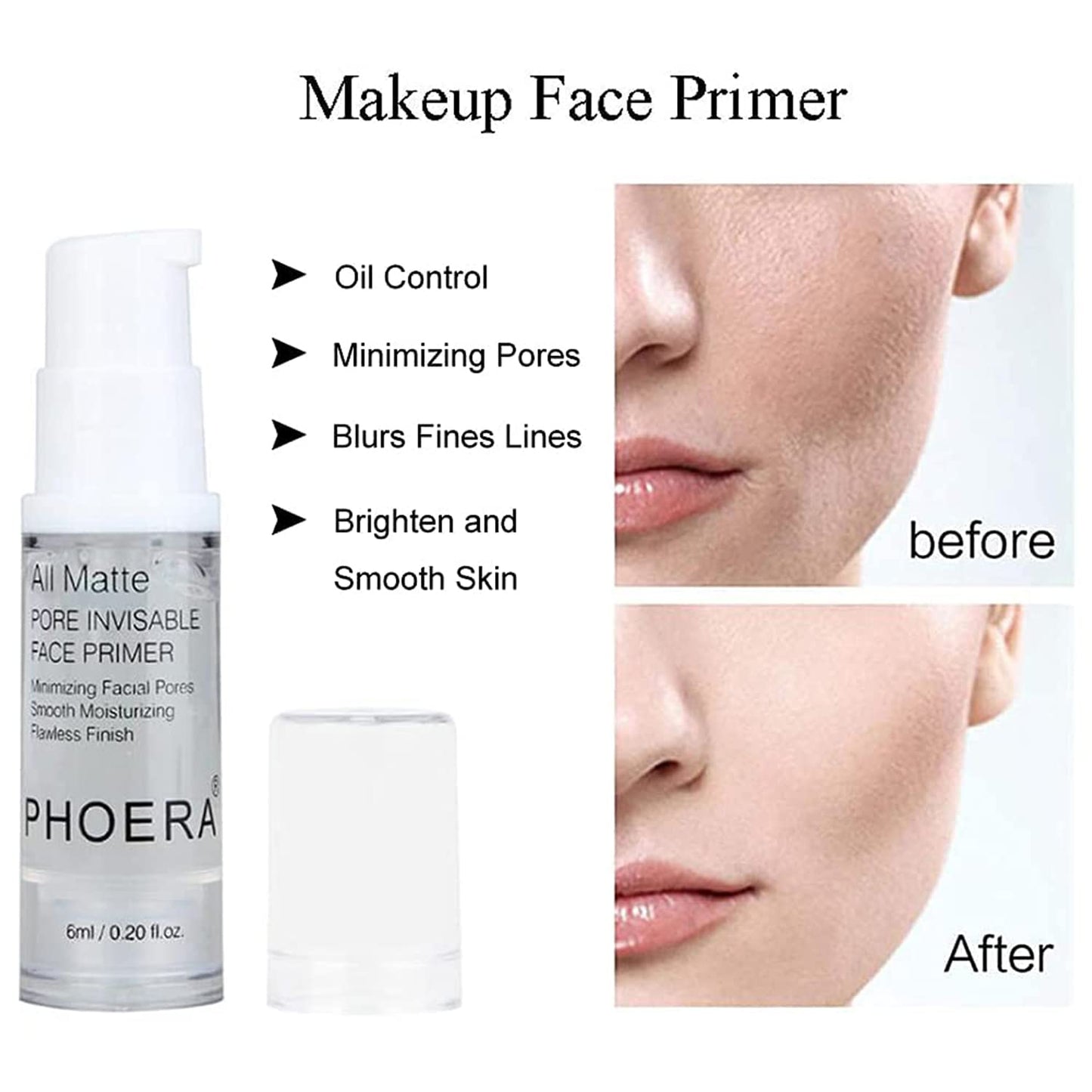 PHOERA Foundation,3 PCS Contour Stick Makeup Kit, Shades with Highlighter Stick, Blush Stick and Bronzer Contour Stick for Sculpt the Cheeks (102+Fair-Light Contour/Nude+#03,#09,#12)