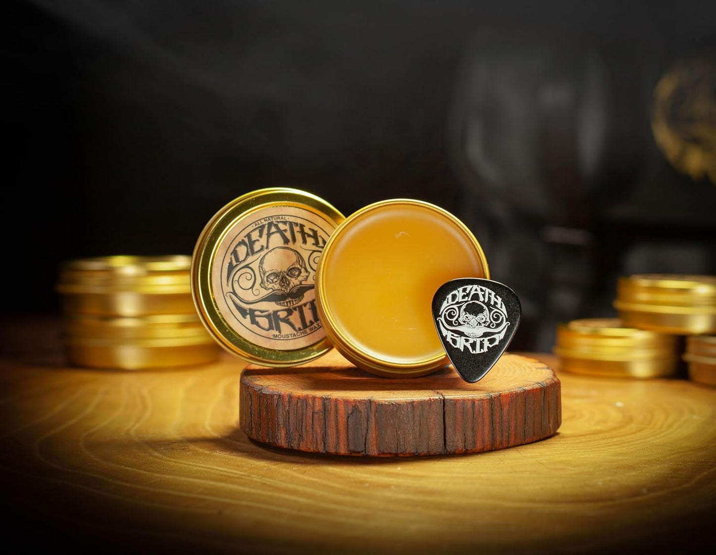 Mustache Wax Death Grip Extra Strong Hold Moustache Wax
