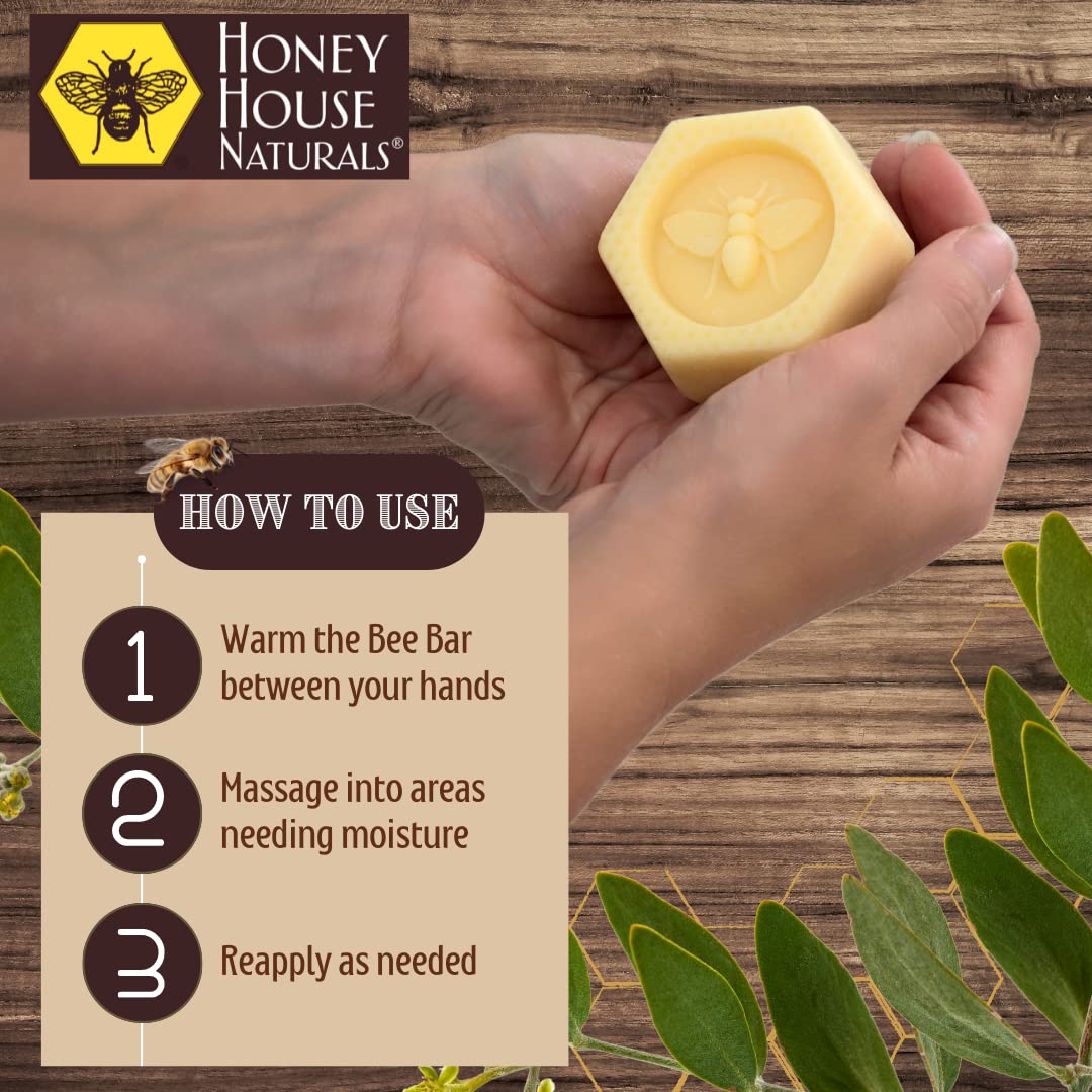 Bee Bar Honey House Naturals Duo – Hawaiian – Small .6 ounce & Large 2 ounce (Hawaiian)