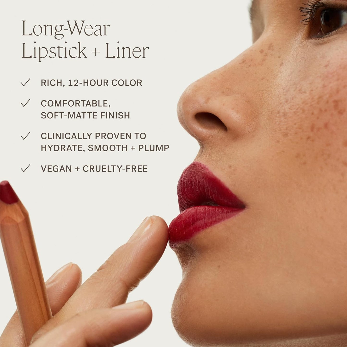 ILIA - Lip Sketch Hydrating Crayon | Hydrate, Plump, Smooth, Strengthen | Long Lasting up to 12-Hours, Bleed-Resistant, Soft-Matte | Barrier-Building, Non-Toxic, Cruelty-Free (Blue Note)