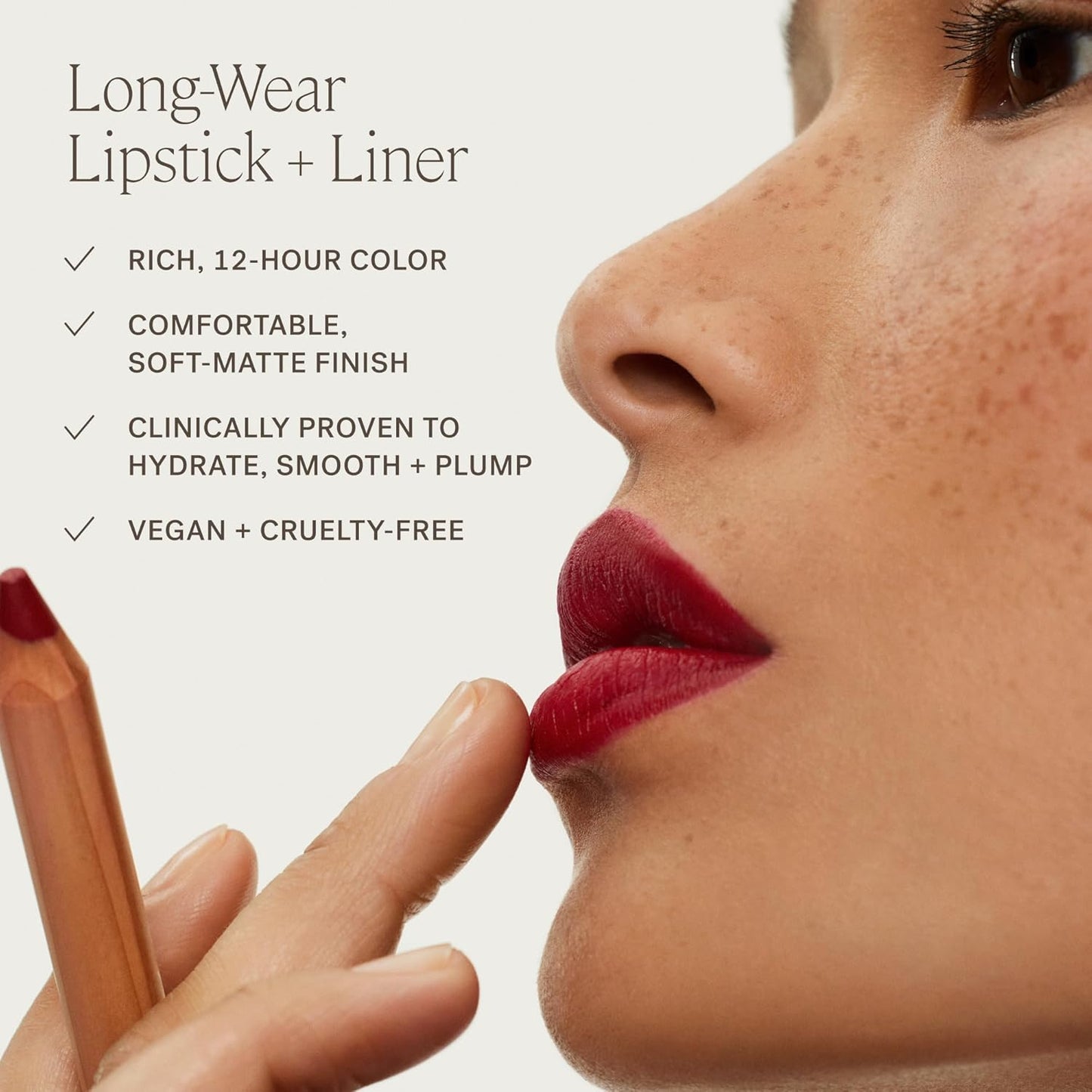 ILIA - Lip Sketch Hydrating Crayon | Hydrate, Plump, Smooth, Strengthen | Long Lasting up to 12-Hours, Bleed-Resistant, Soft-Matte | Barrier-Building, Non-Toxic, Cruelty-Free (Night Bloom)