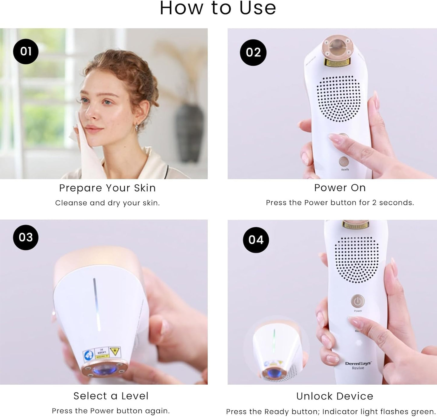 Revive Skincare for Anti-Aging, Glow Like Never Before,Multifunctional Beauty Device, Facial Massager for Home Use