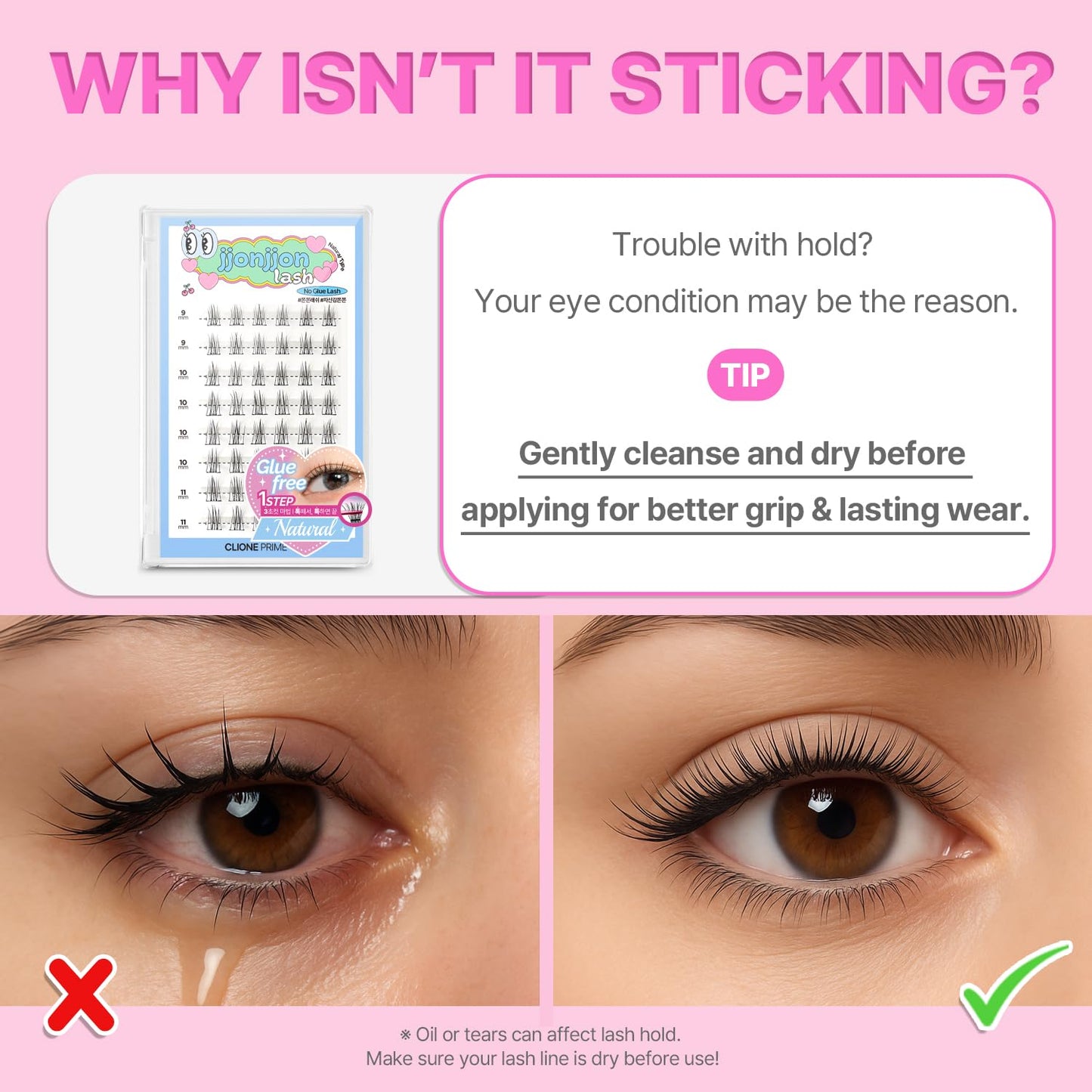 Korean Self Adhesive Lash Clusters Dolly Look No Glue Press On Pre Bond Lash Clusters Fluffy Self Adhesive False Eyelashes No Glue Needed Reusable Wispy Eyelash Extensions