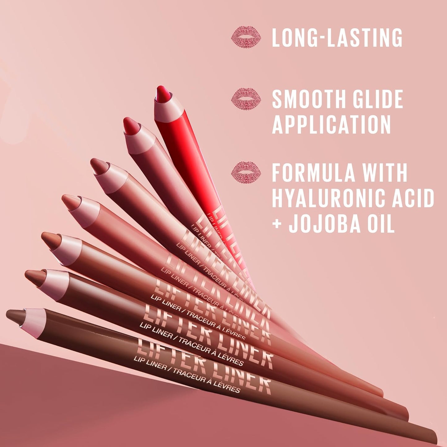 Maybelline Lifter Liner Lip Liner Pencil with Hyaluronic Acid, Out of Line, 1 Count