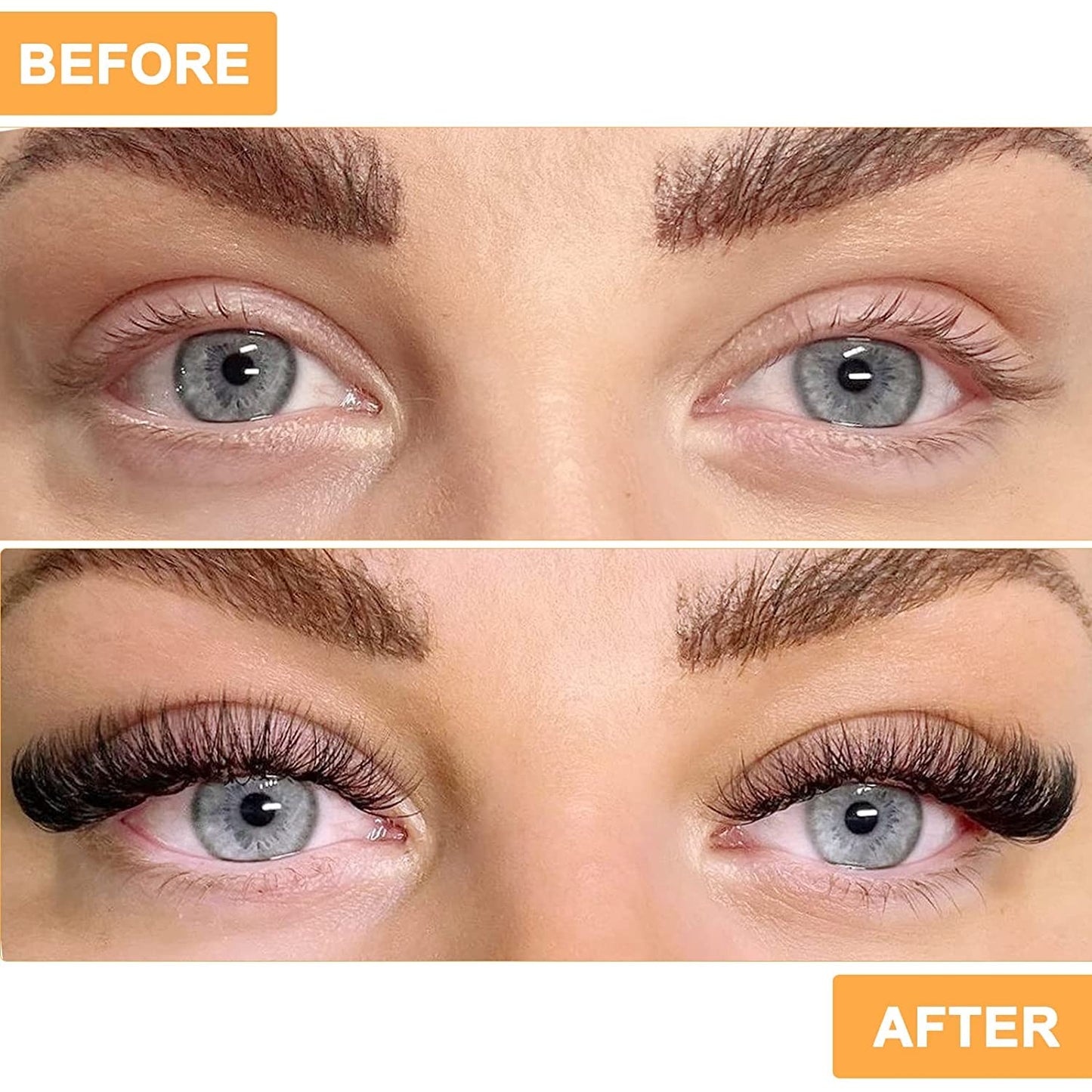 B&Qaugen Lash Clusters 50D-D-10-18MIX Individual Lashes 280 Clusters False Eyelash 30D 40D 50D Lash Clusters Extensions Individual Lashes Cluster DIY Eyelash Extensions (50D-D,10-18MIX)