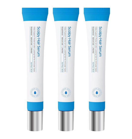 Scalpy Hair Growth Serum for Men & Women for Hair Loss & Regrowth | Scalp Treatment with Salicylic Acid, Menthol, Dexpanthenol | Non-Greasy, Lightweight (2.01 Fl Oz)