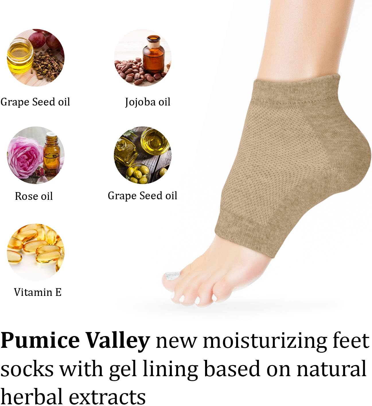 Pumice Stone for Feet Set - Natural Lava Foot Stone Callus Removing Set - Foot Care Kit for Dry Cracked Feet Body Hands - Health Foot Care