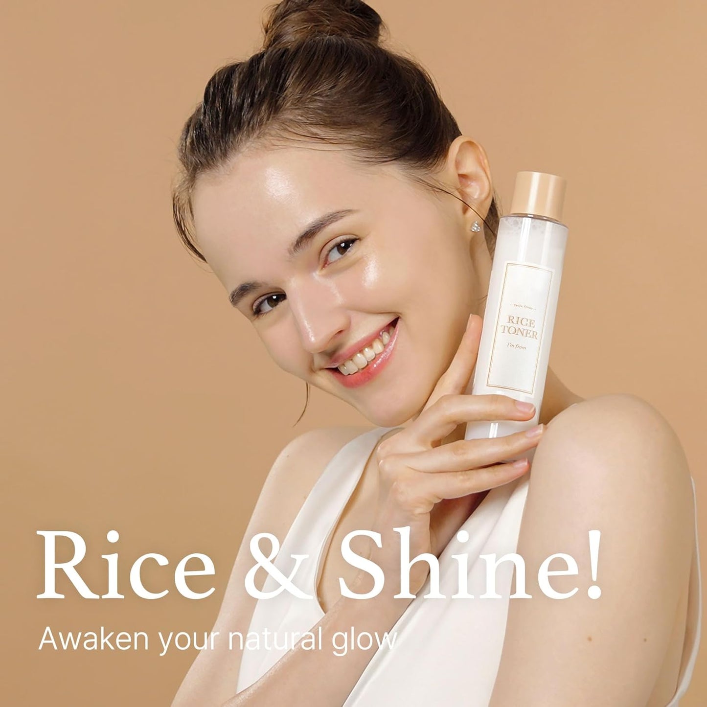 I'm From Rice Toner Special Set 11.15 Fl Oz, Limited Edition, Hydrating for Dry Skin, Vegan, Alcohol Free, Fragrance Free, Peta Approved, K Beauty Toner, Gift Set for Women